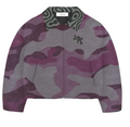 Purple Camo Harrington Jacket