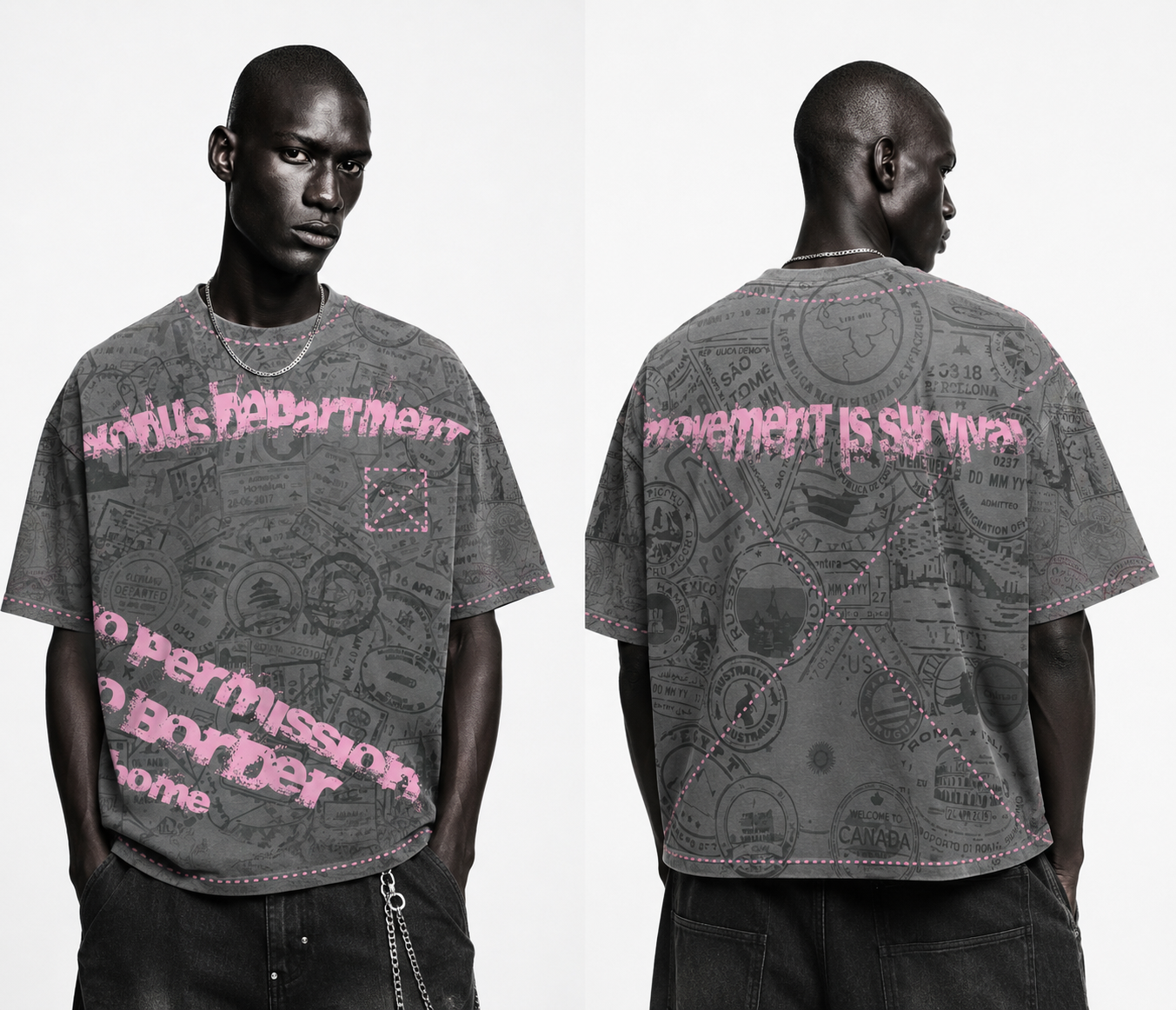 No Border AOP Tee