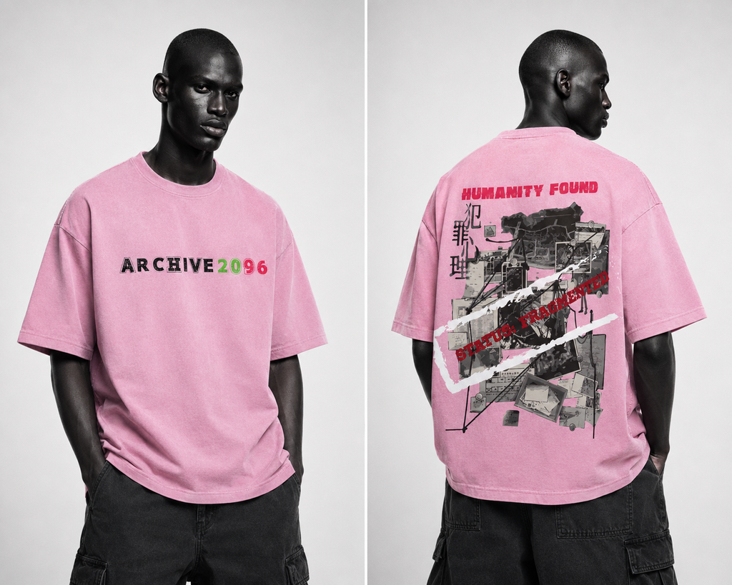 Status: Fragmented Washed Tee